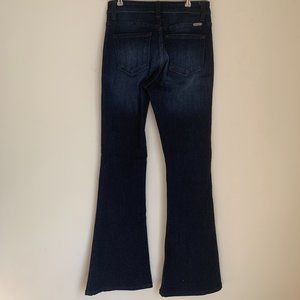 KanCan Dark Wash Stretch Flare Jeans, Size 3/25